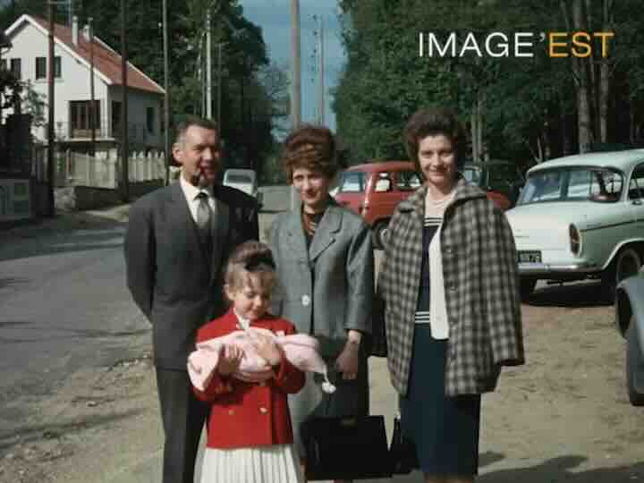 En compagnie de la famille Marsoin 1962